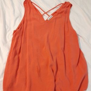 Ava and Viv Coral X back tank 3x